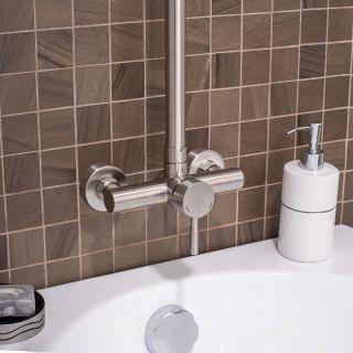 Душевая стойка РМС SUS124-003DK-3 нержавеющая сталь